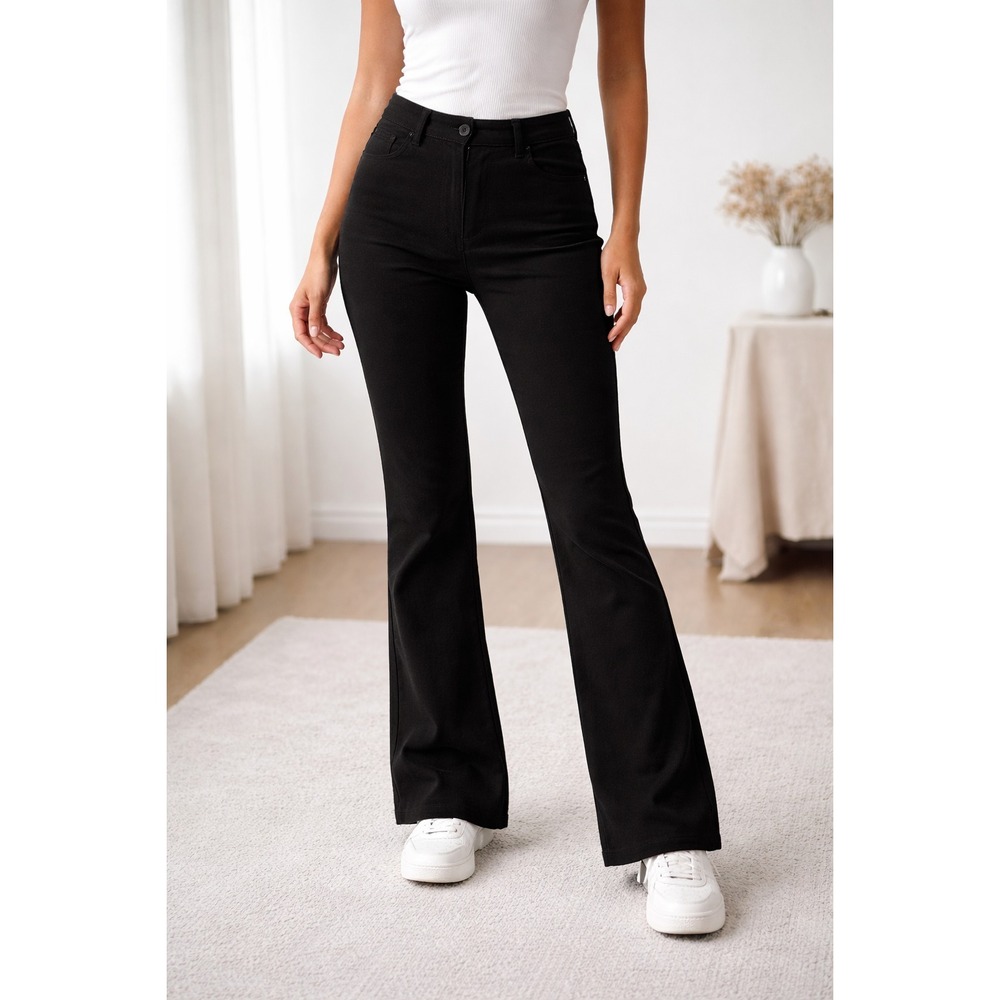 (D-104)‎ TAPATA Women's Black Bootcut Pants Size S New with Tags Stretch